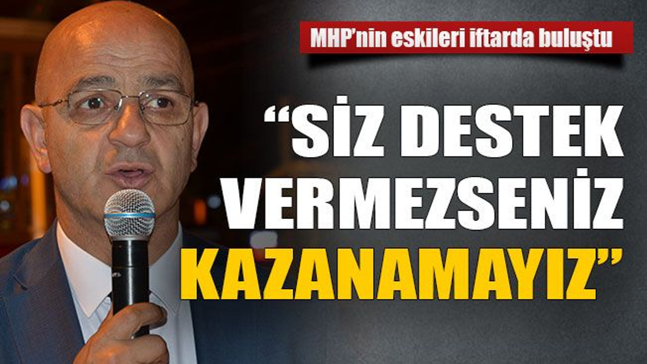 MHP’nin eskileri iftarda buluştu