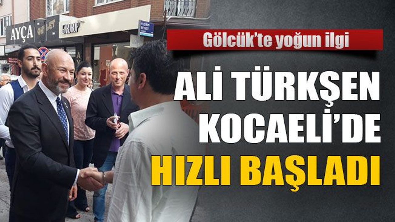 Ali Türkşen Kocaeli’de hızlı başladı