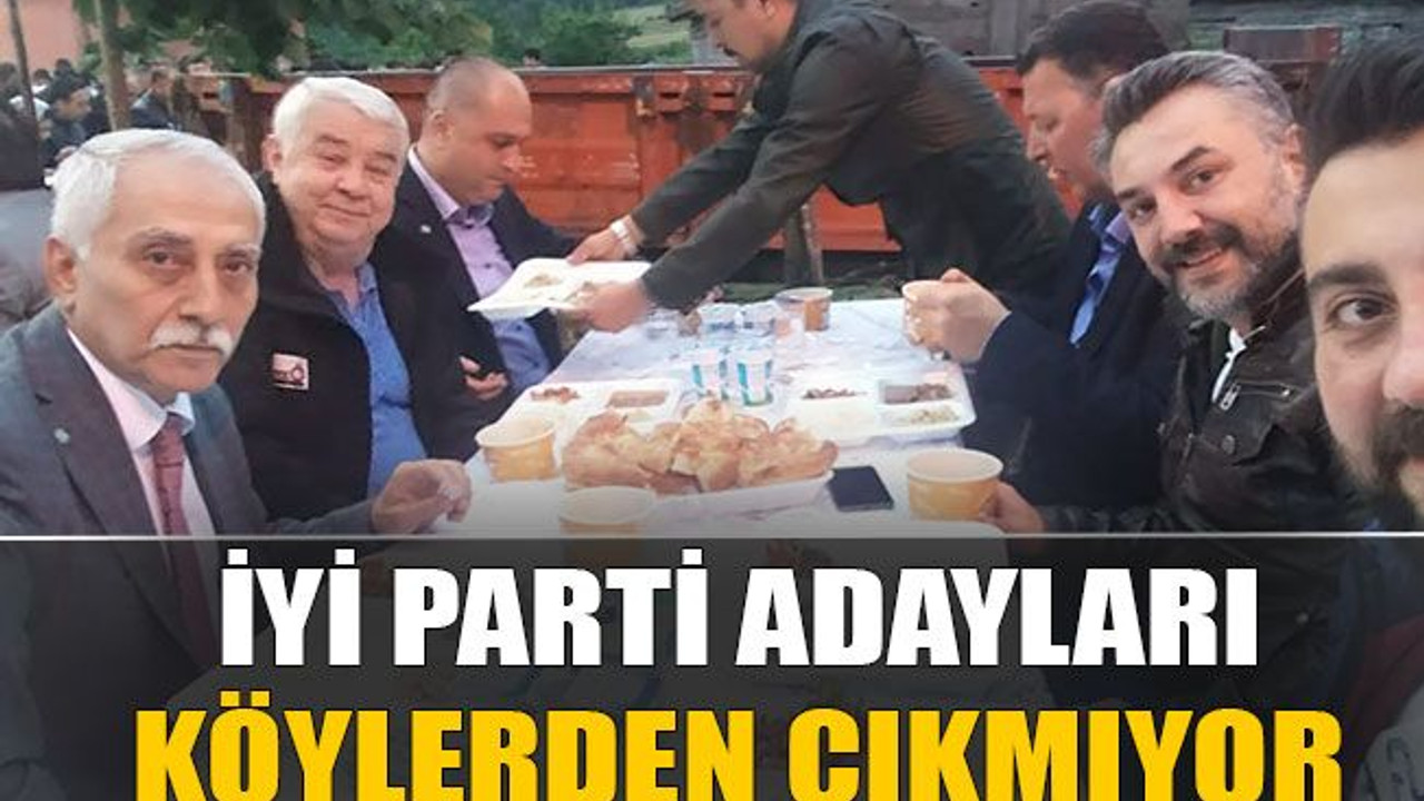İyi Parti adayları köylerden çıkmıyor
