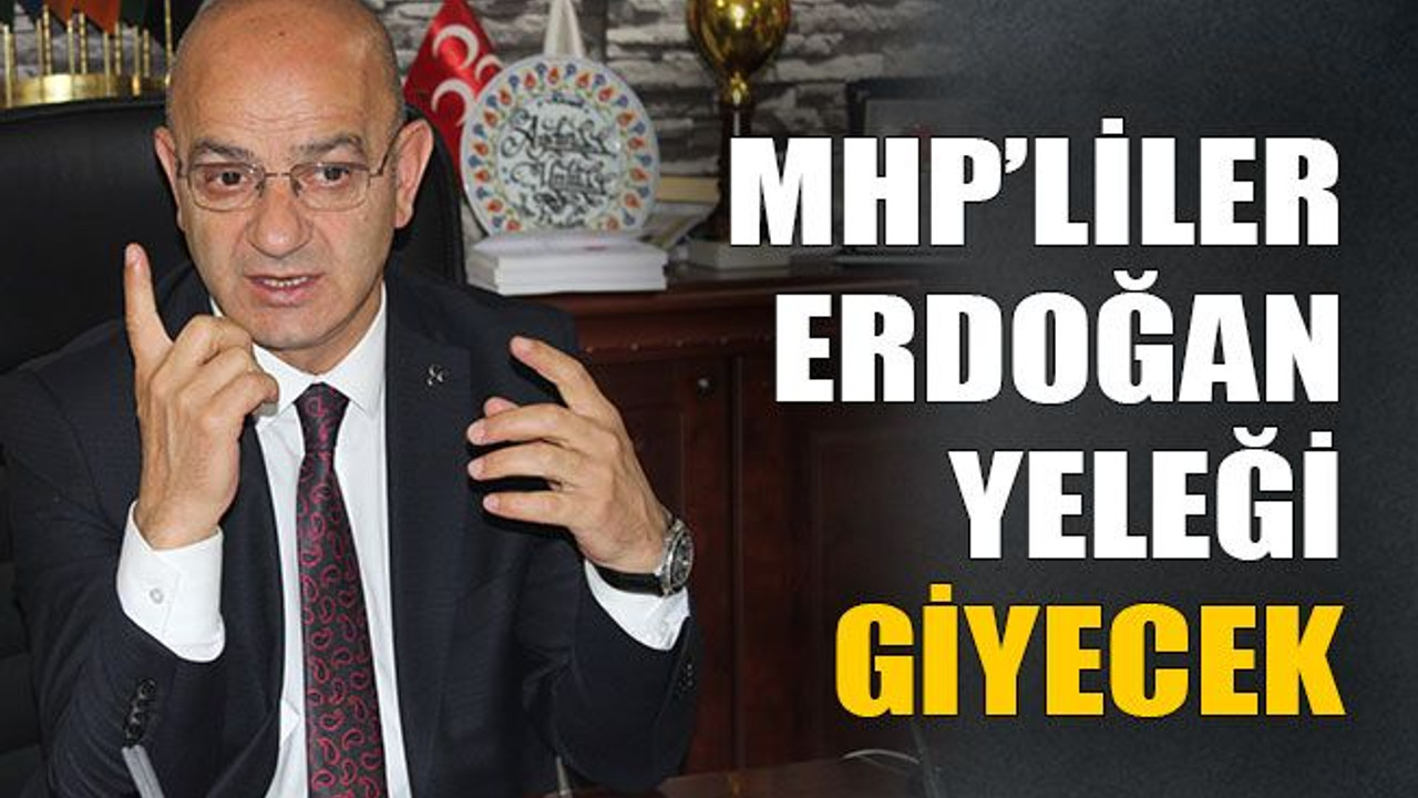 Erdoğan yeleği giyecekler