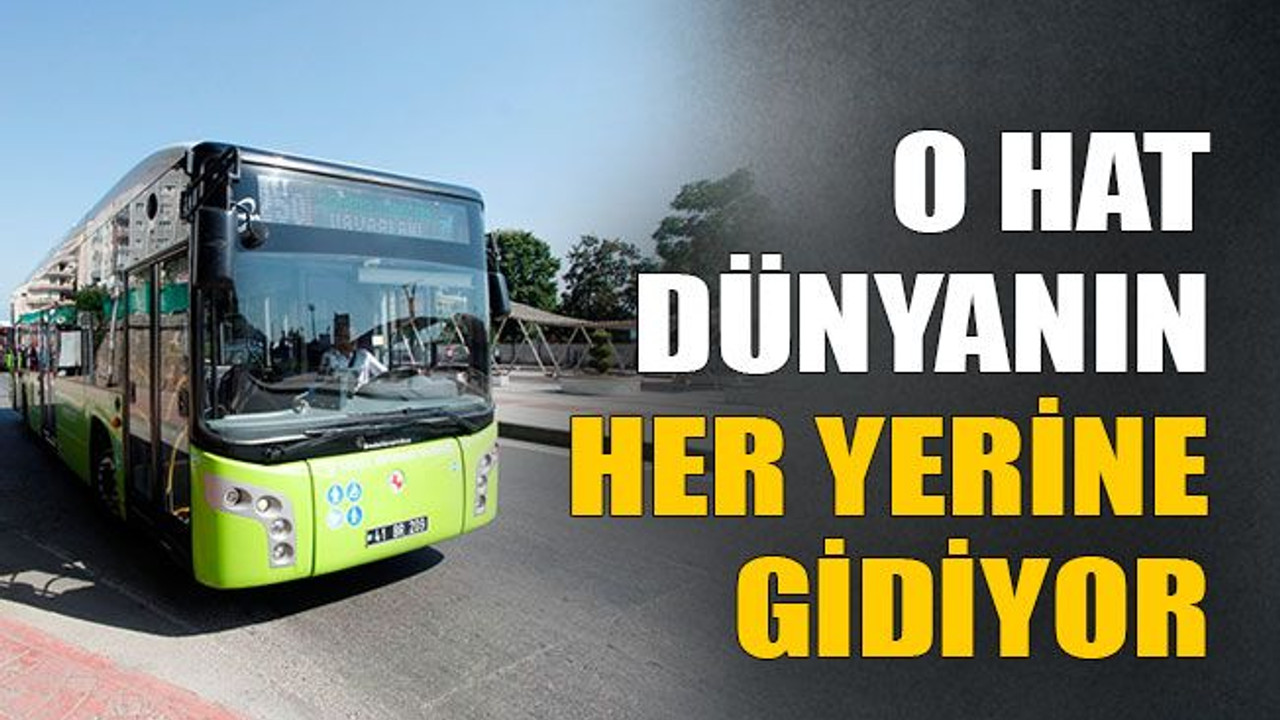 O hat dünyanın her yerine gidiyor