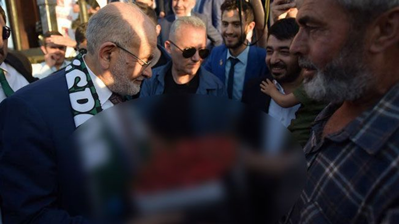 Çiftçiden Karamollaoğlu’na sürpriz hediye