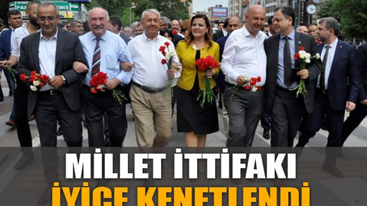 Millet İttifakı iyice kenetlendi