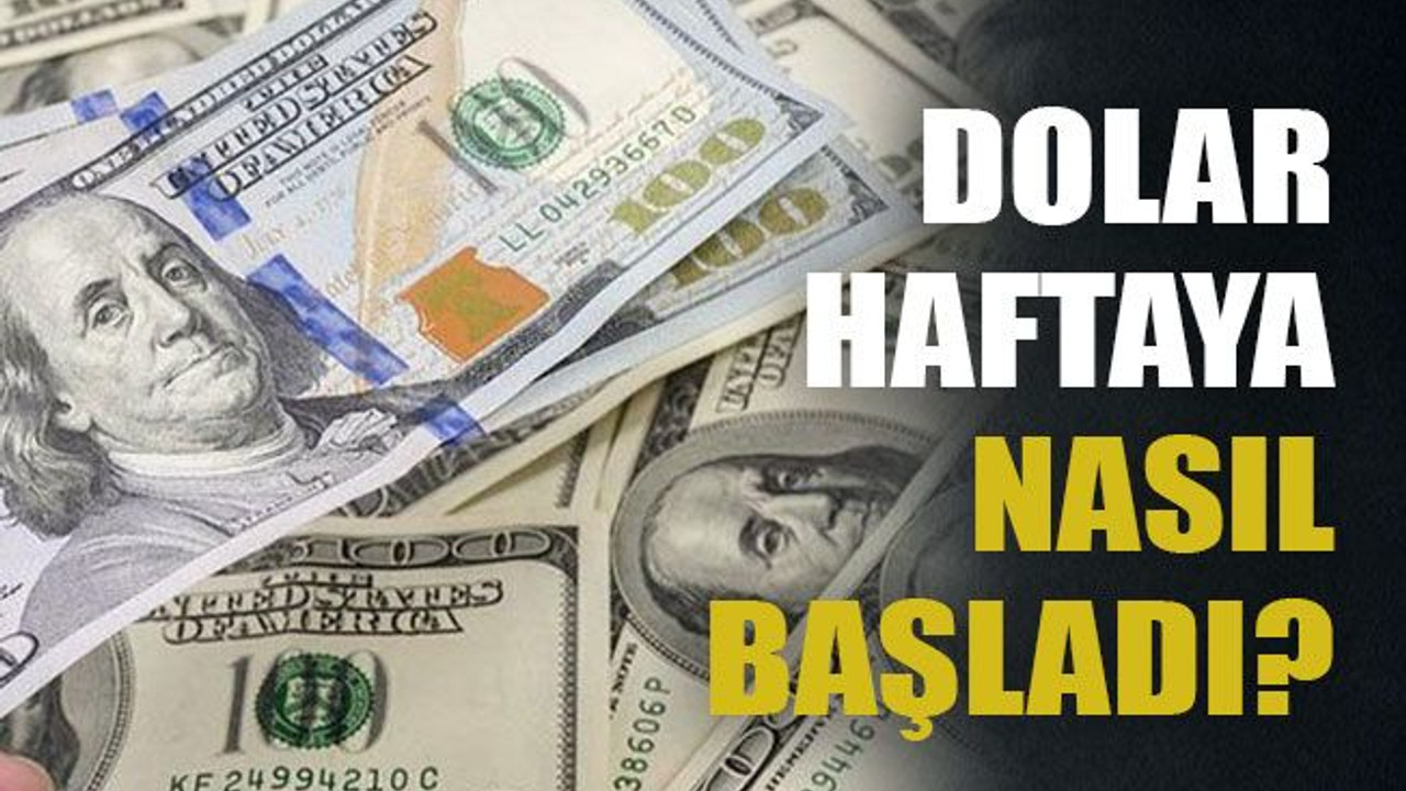 Dolar haftaya nasıl başladı?