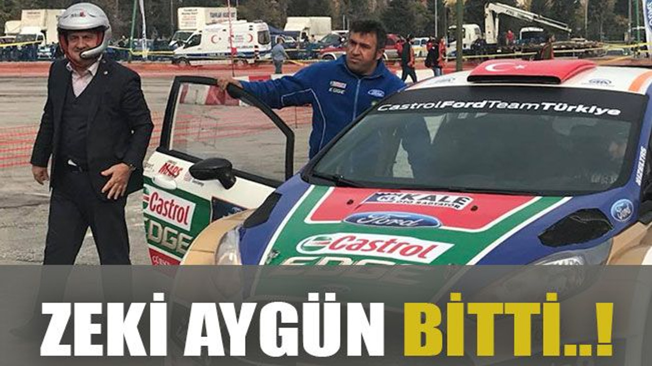 Zeki Aygün BİTTİ..!