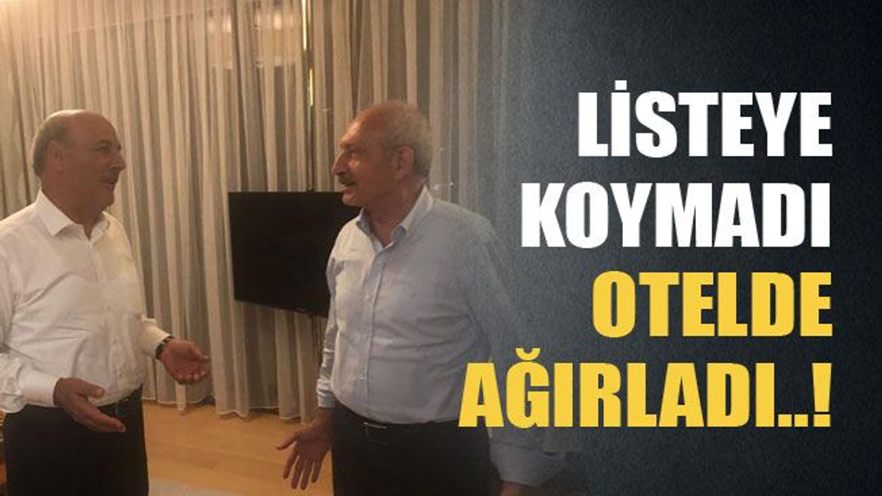 Listeye koymadı otelde ağırladı..!
