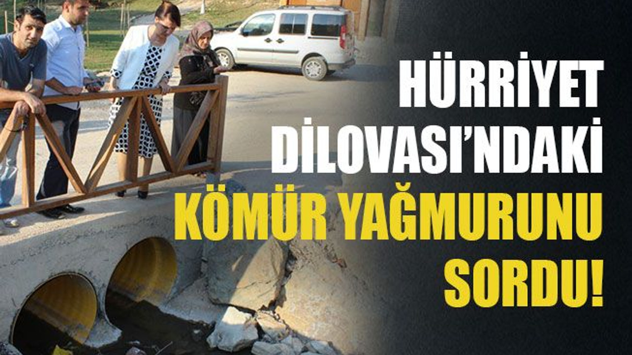 Hürriyet, Dilovası’ndaki kömür yağmurunu sordu!