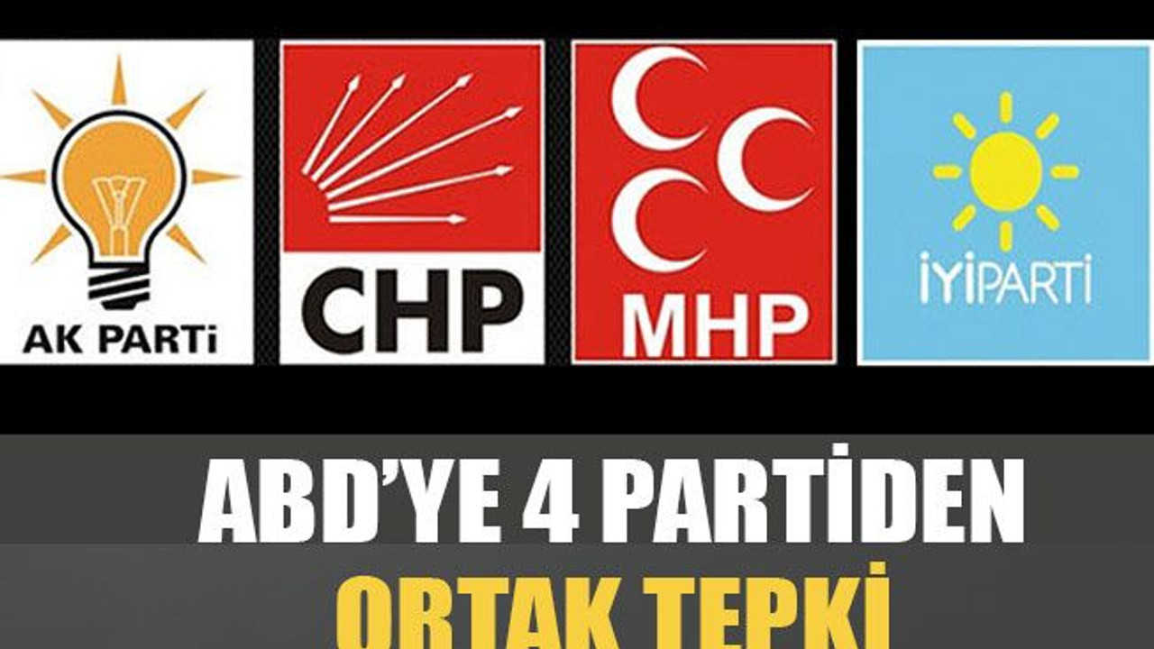 ABD’ye 4 partiden ortak tepki