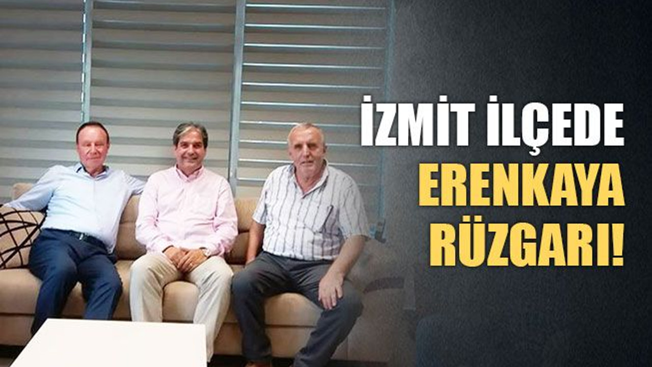 İzmit ilçede Erenkaya rüzgarı..!