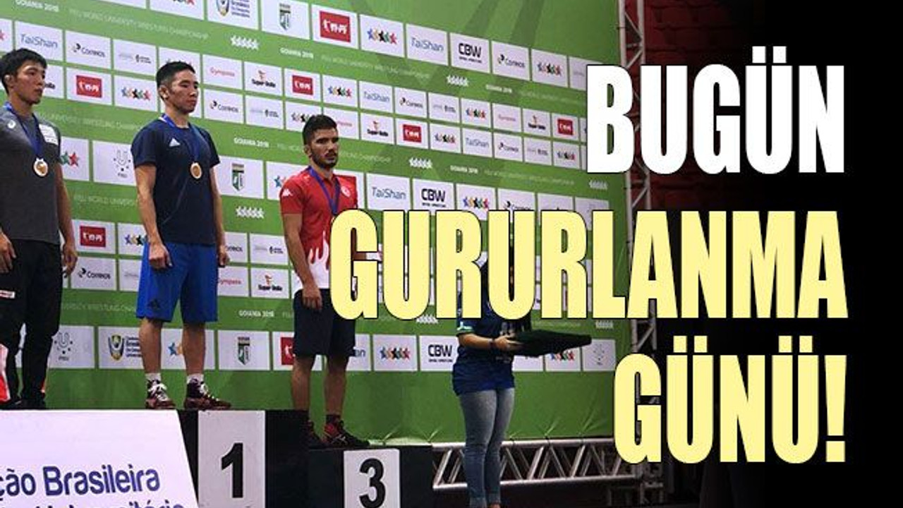 Bugün gururlanma günü!
