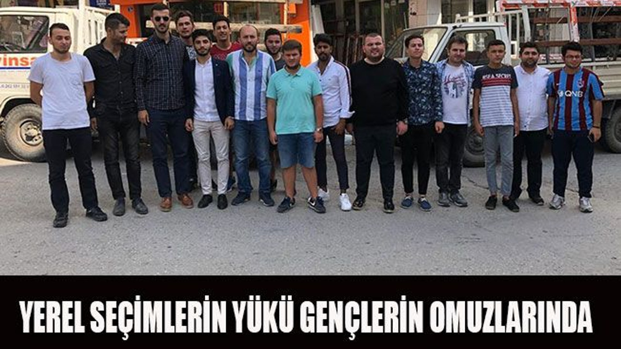 Yerel seçimlerin yükü gençlerin omuzlarında