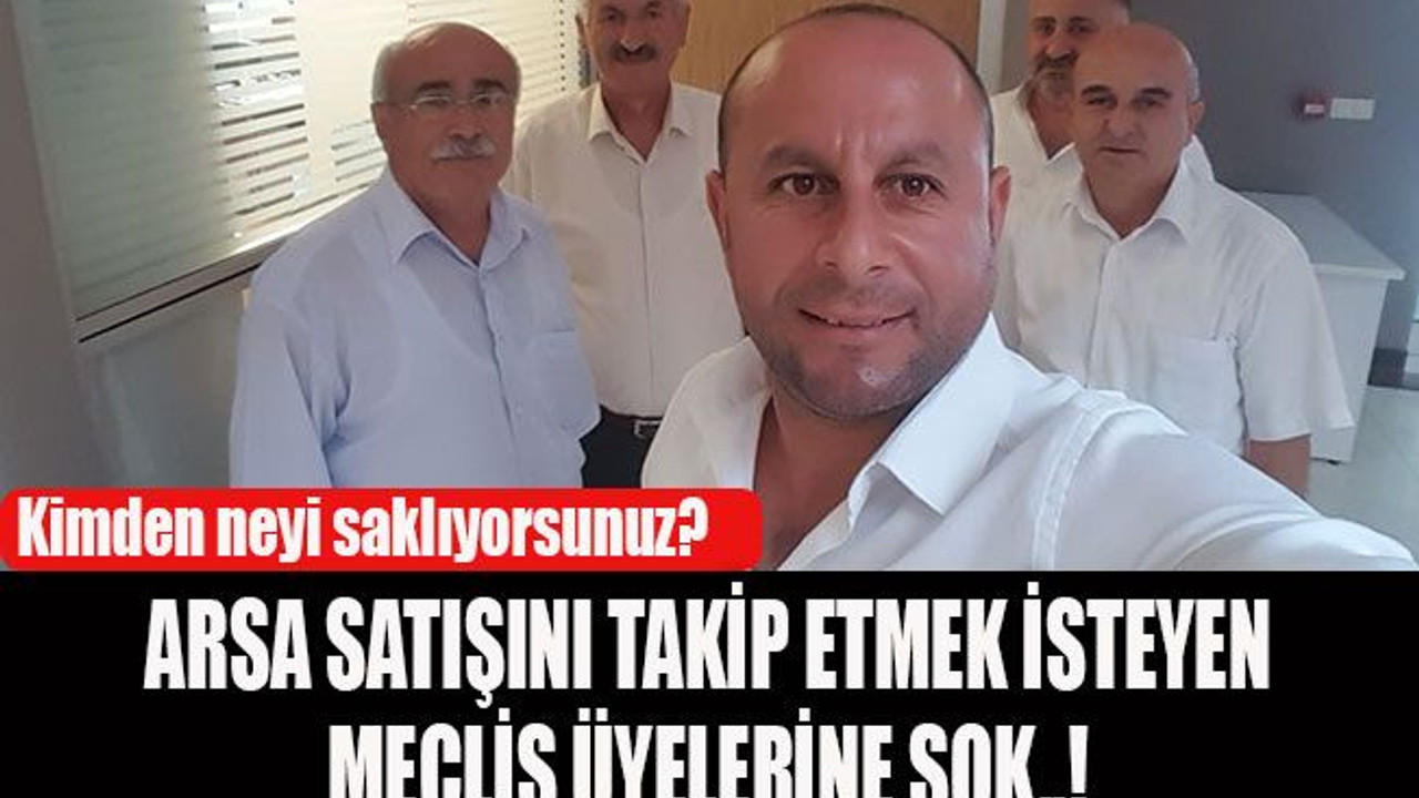 Kimden neyi saklıyorsunuz? CHP’li meclis üyelerine şok..!