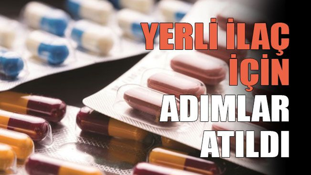 Yerli ilaç için adımlar atıldı
