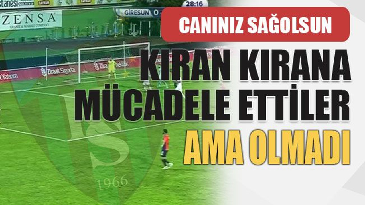 Kocaelispor kupaya veda etti