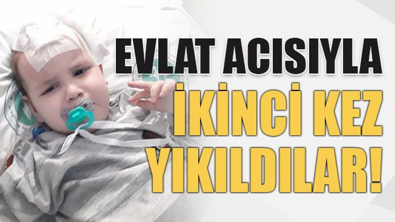Evlat acısıyla ikinci kez yıkıldılar!
