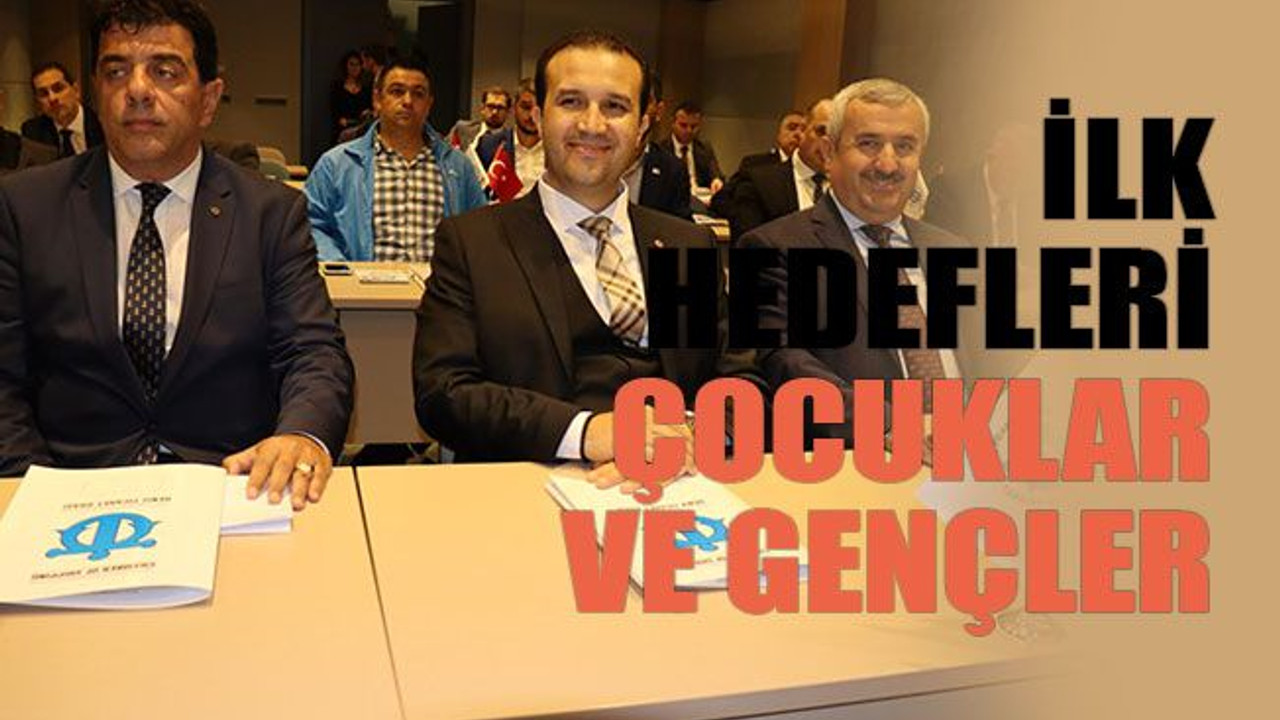 İlk hedefleri çocuklar ve gençler