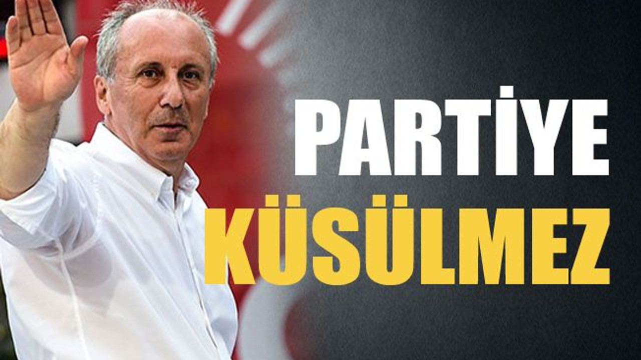 Partiye küsülmez