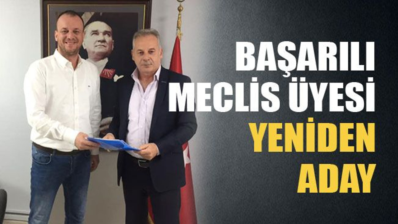 Başarılı meclis üyesi yeniden aday