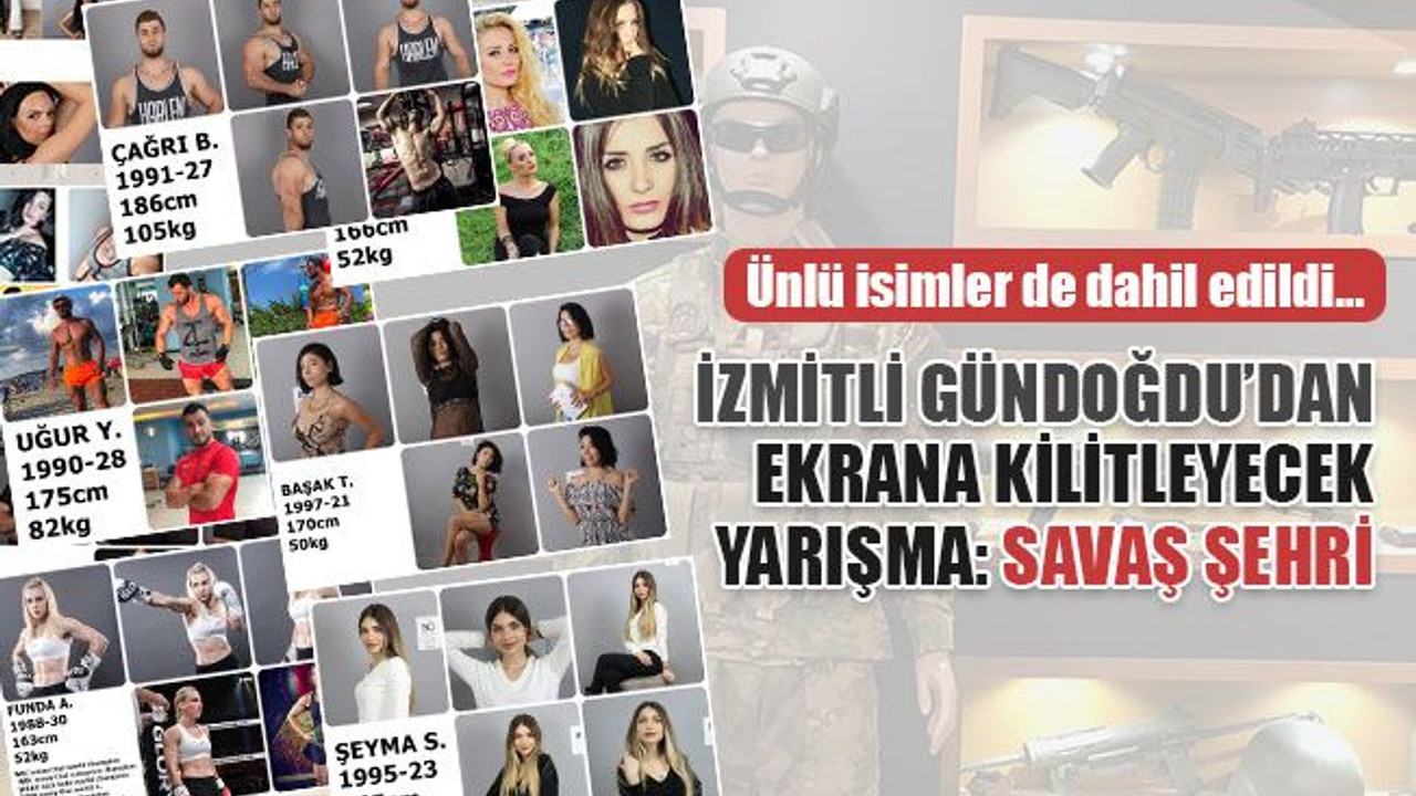 İzmitli Gündoğdu’dan ekrana kilitleyecek yarışma: Savaş Şehri