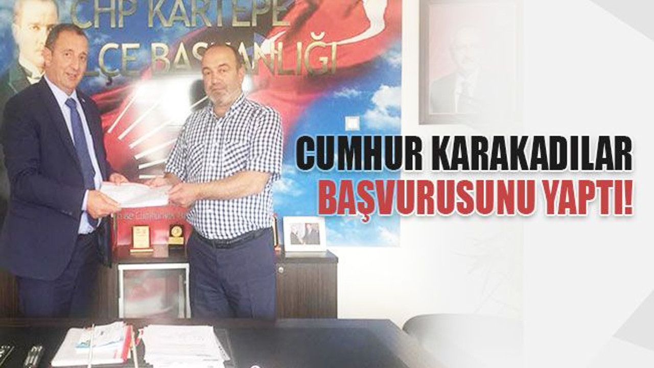 Karakadılar da başvurusunu yaptı