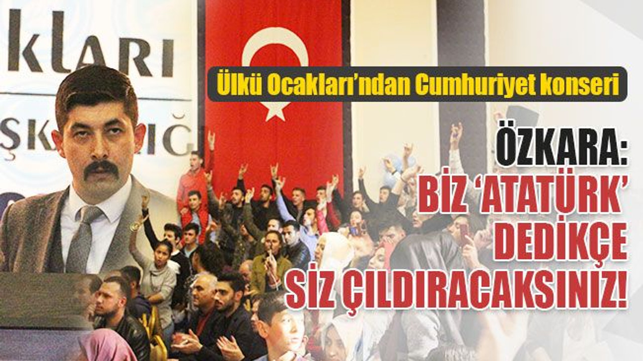 Gökhan Özkara: Biz ‘ATATÜRK’ dedikçe siz ÇILDIRACAKSINIZ, DELİRECEKSİNİZ!