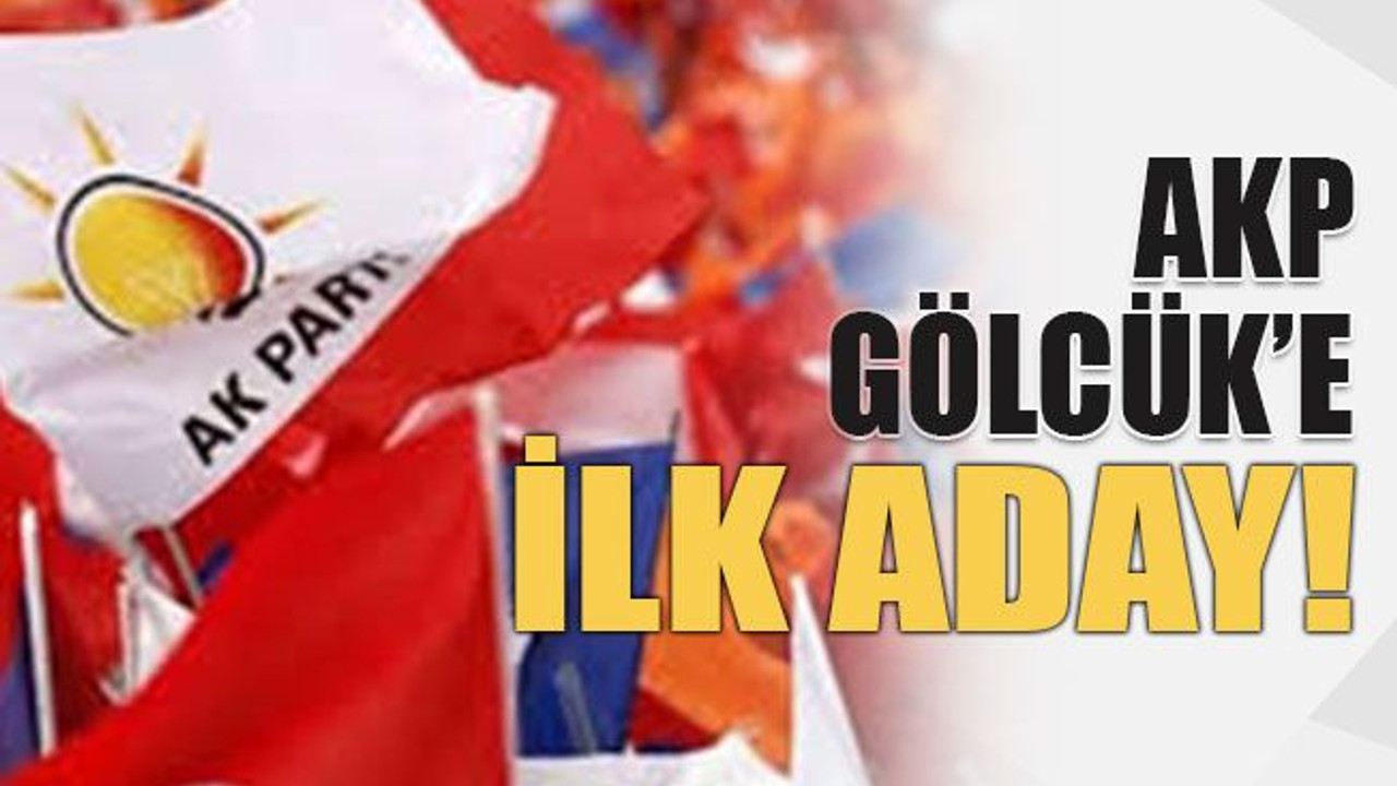 AKP Gölcük’e ilk aday!
