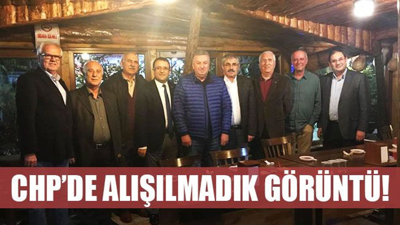 CHP’de alışılmadık görüntü! Sertif Gökçe'de birleştiler