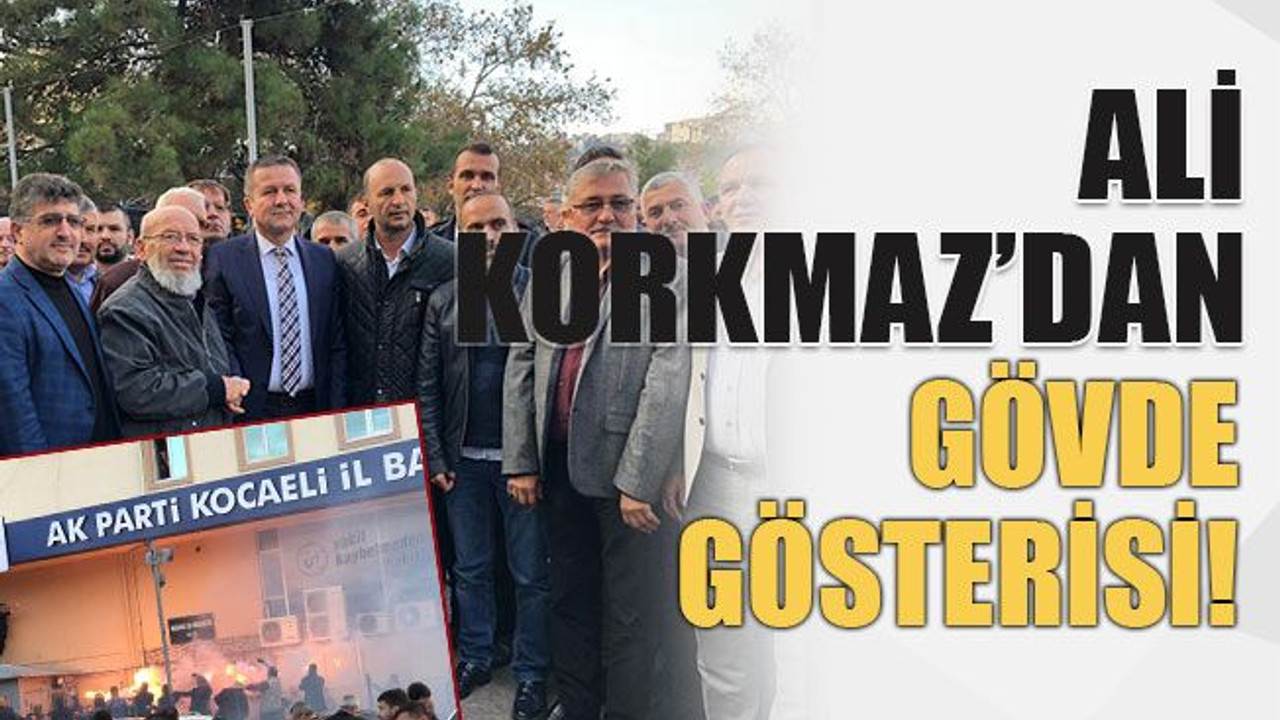 Ali Korkmaz’dan gövde gösterisi!