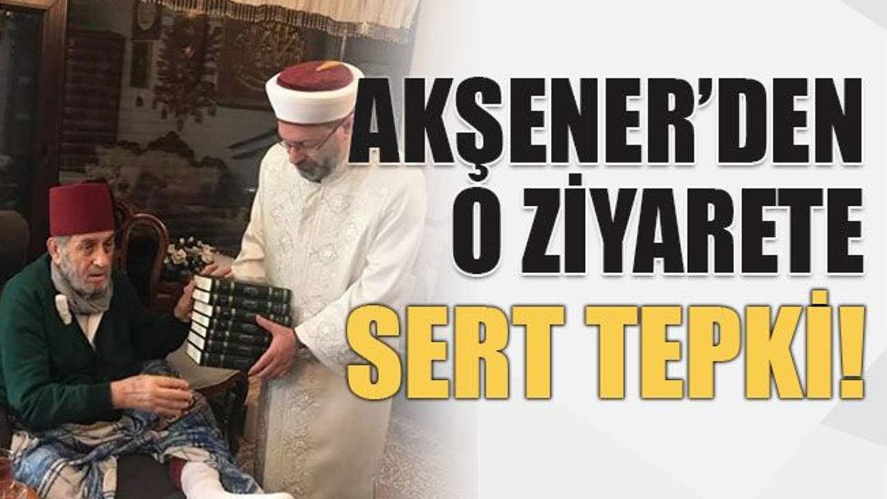 Akşener’den o ziyarete sert tepki!
