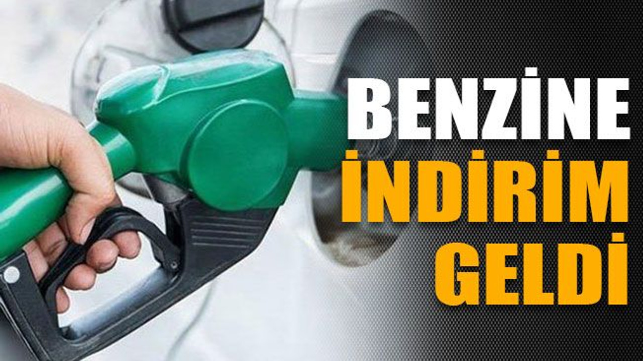 Benzine indirim geldi