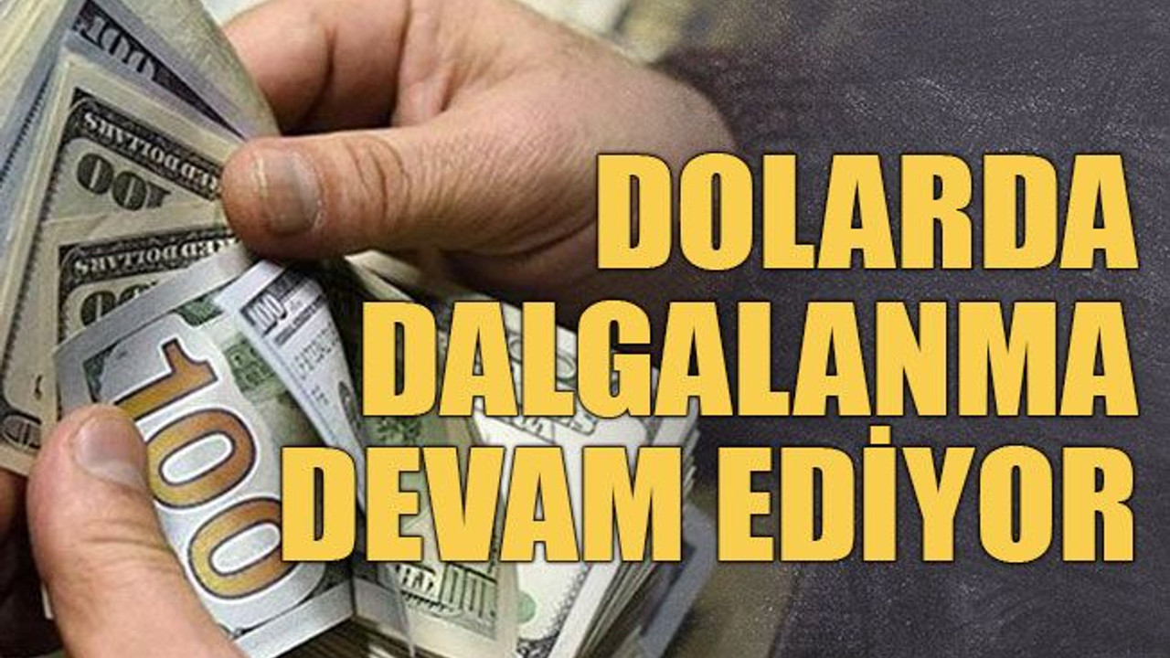 Dolarda dalgalanma devam ediyor