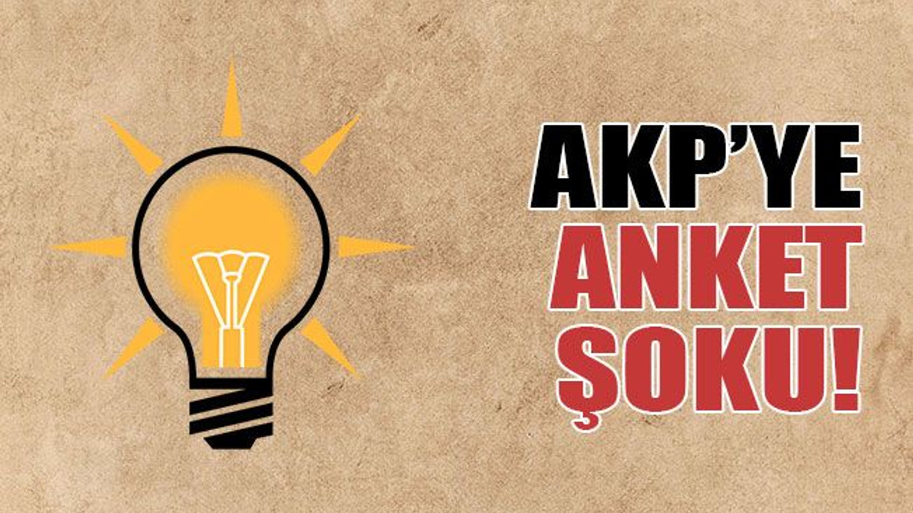AKP'ye anket şoku! Ekonomik kriz tetikledi