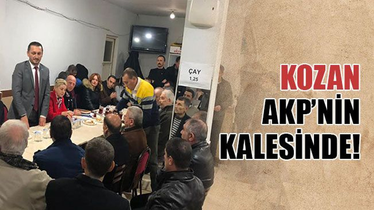 İYİ Partili Kozan, AKP’nin kalesinde
