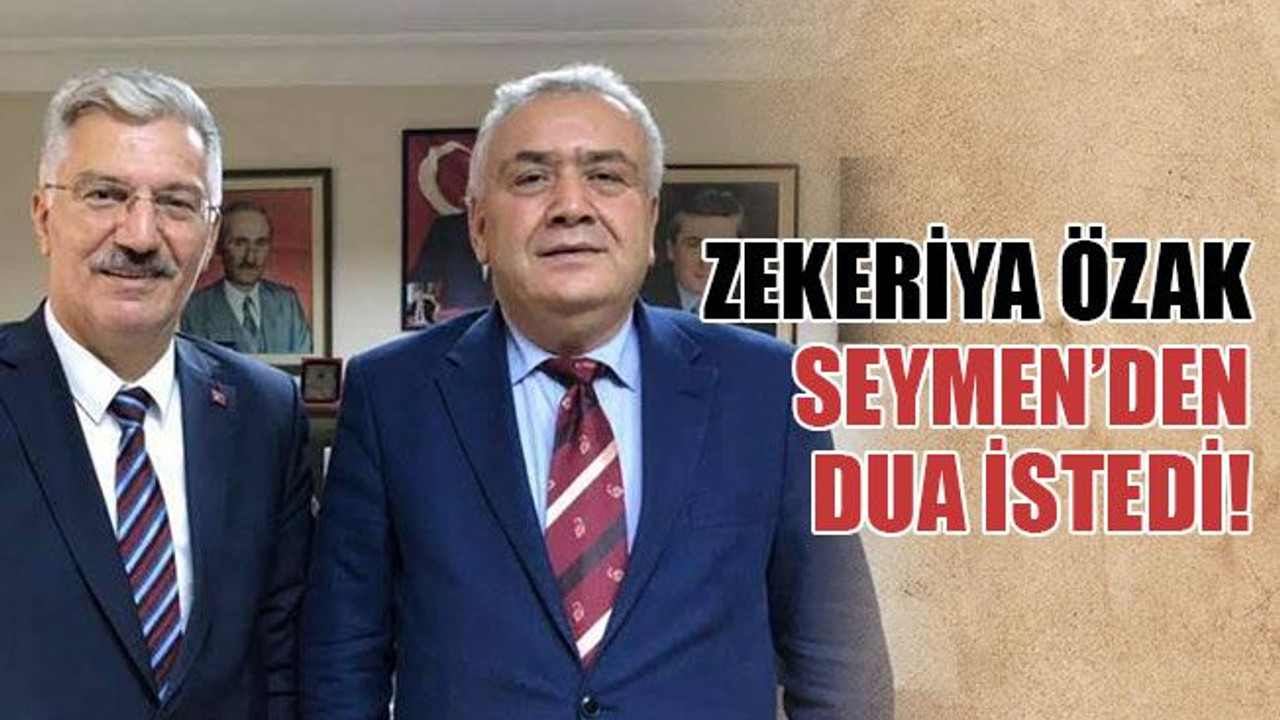 AKP’li aday adayı Özak, CHP’li Alparslan Seymen’den dua istedi!