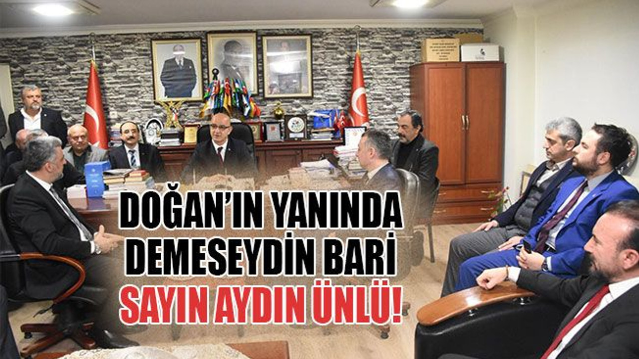 Doğan’ın yanında demeseydin bari Sayın Aydın Ünlü!