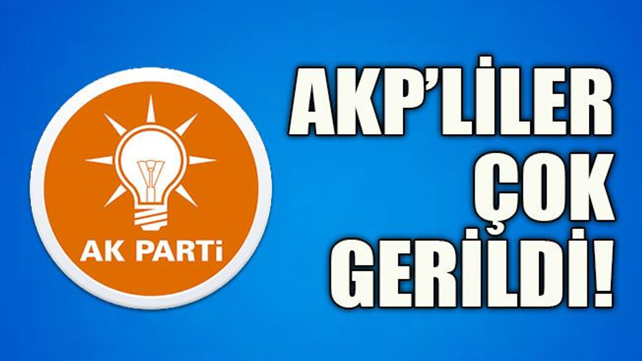 AKP’liler çok gerildi!