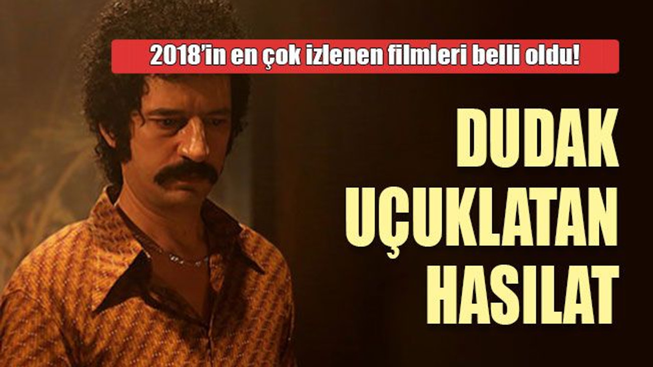 2018’in en çok izlenen filmleri belli oldu! DUDAK UÇUKLATAN HASILAT