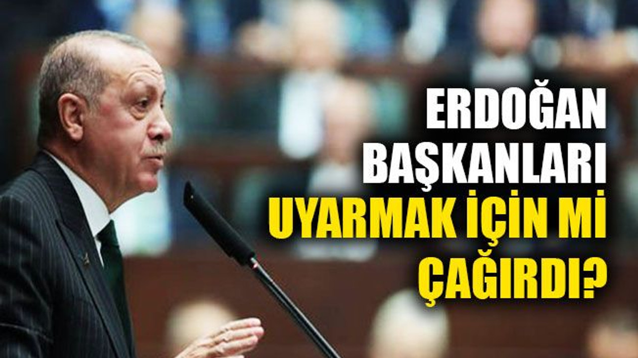 Kocaeli'deki belediye başkanları Ankara'da... Erdoğan, uyaracak mı?