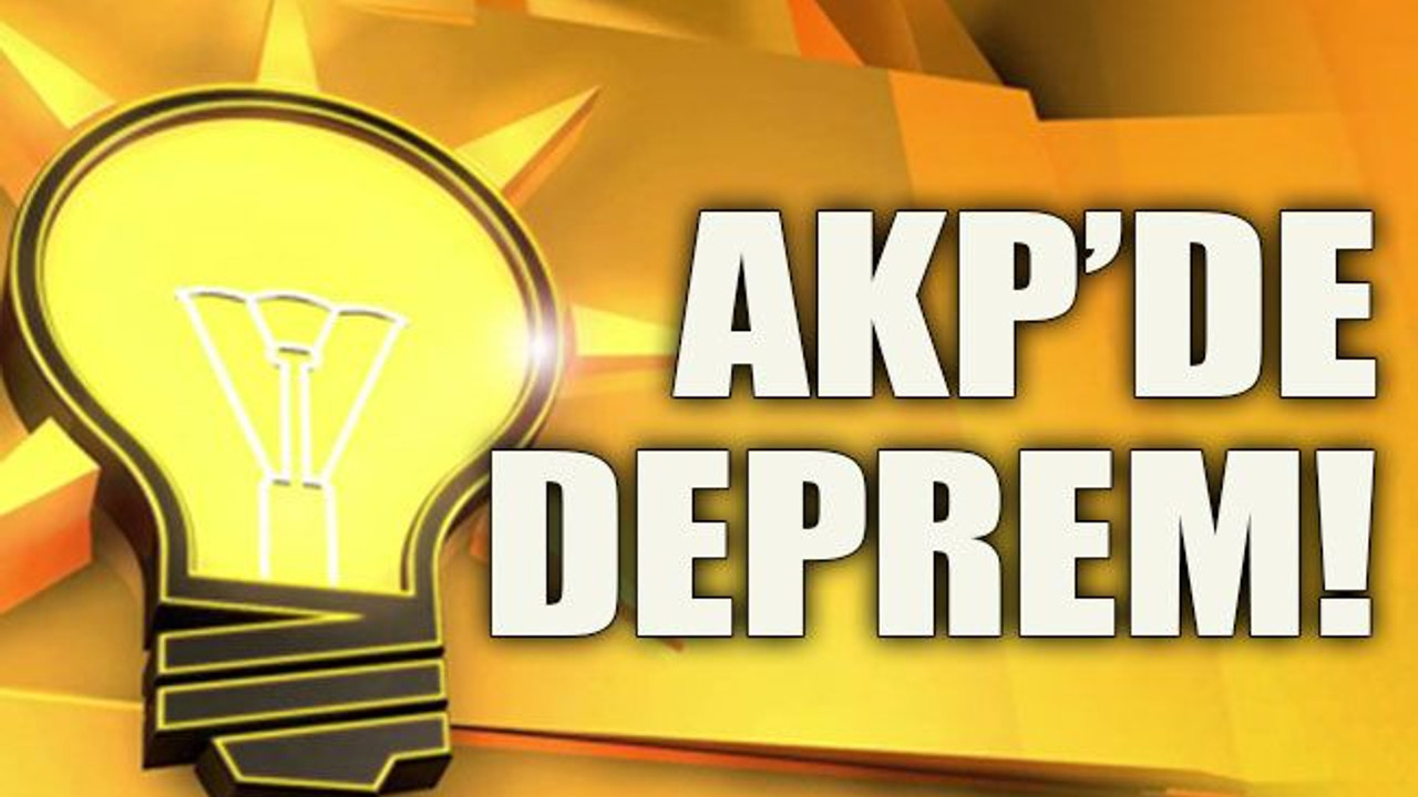 AKP’de deprem!