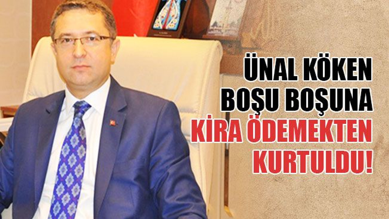 Köken, boşu boşuna kira ödemekten kurtuldu!