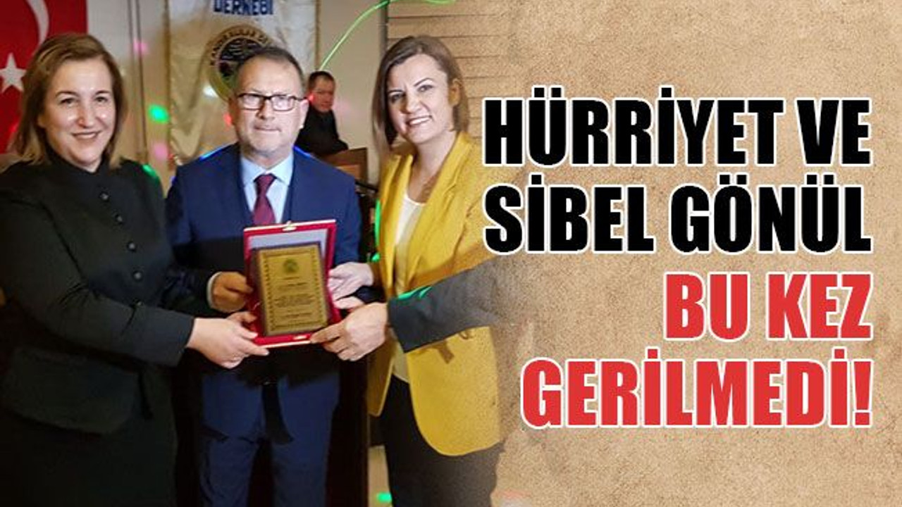 Fatma Kaplan Hürriyet ve Sibel Gönül, bu kez gerilmedi!