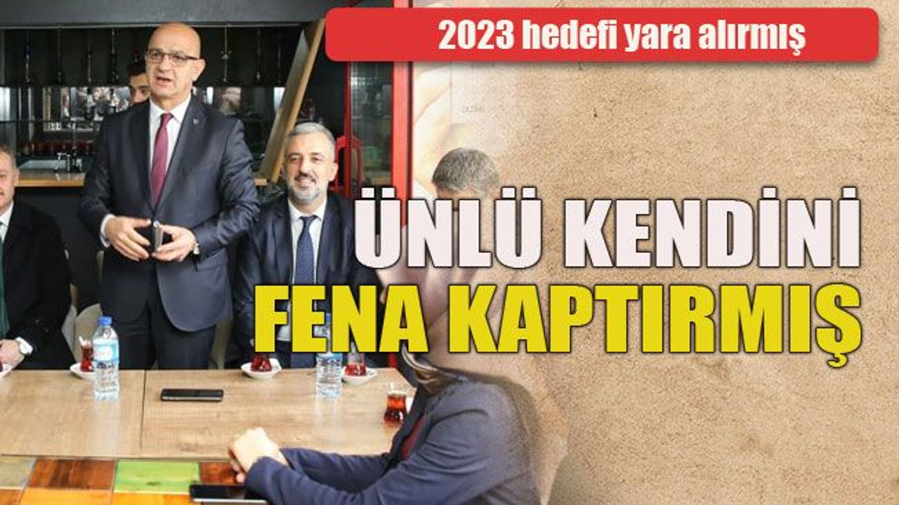 Ünlü’nün 2023 hedefi yara alırmış. Ünlü kendini fena kaptırmış