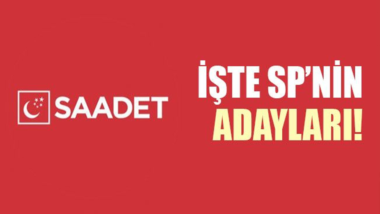 SP’nin adayları Ankara’da tanıtıldı