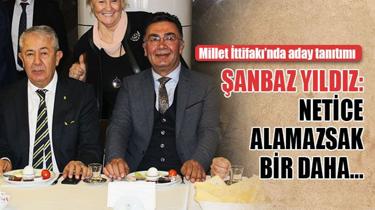 Millet İttifakı, adaylarını tanıttı