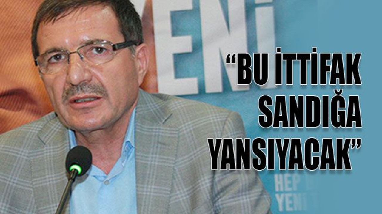 “Bu ittifak sandığa yansıyacak”