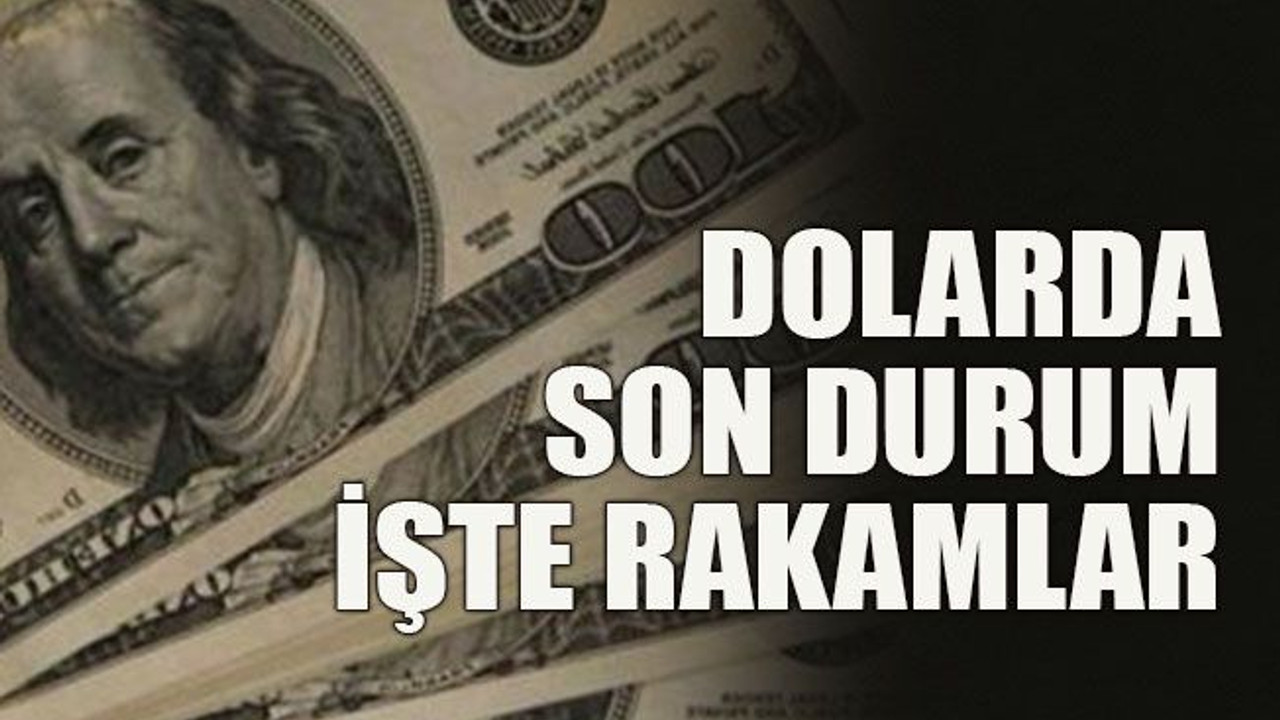 Dolarda son durum! İşte rakamlar