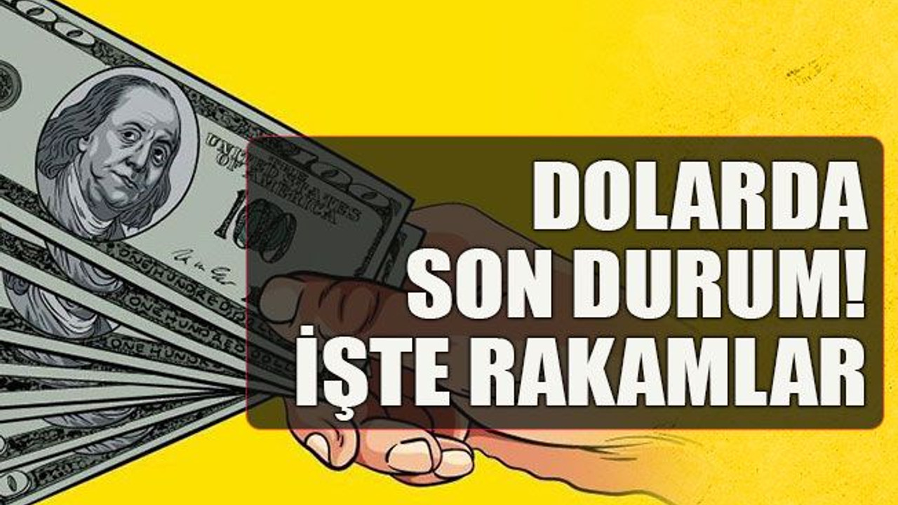 Dolarda son durum! İşte rakamlar