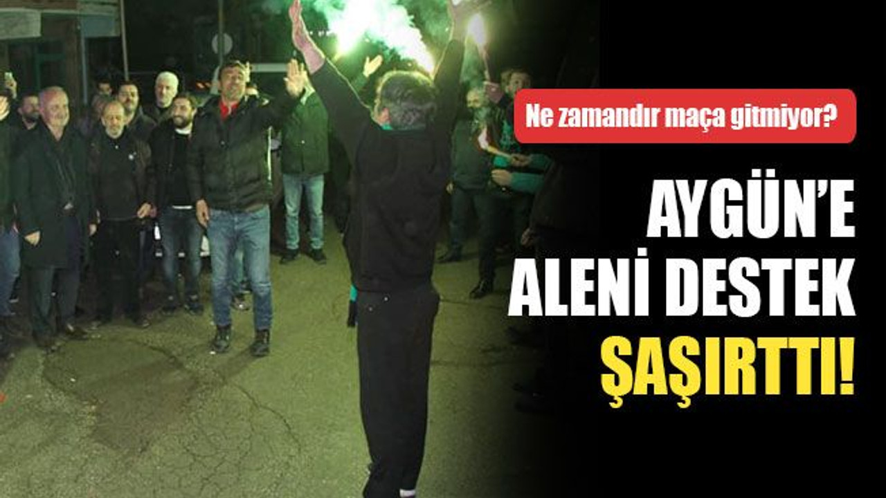 Zeki Aygün’e aleni desteğin sebebi anlaşılamadı!