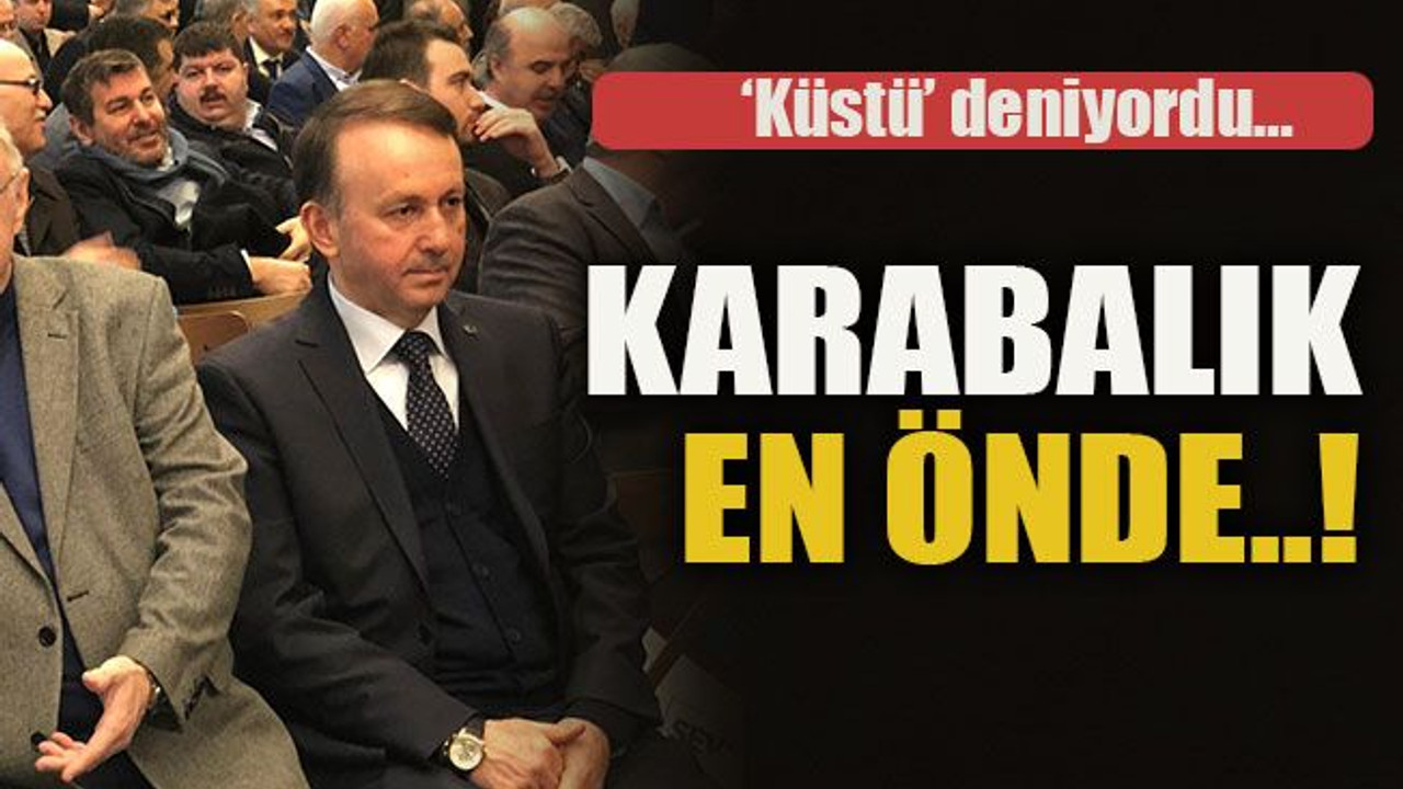 ‘Küstü’ deniyordu… Karabalık en önde..!