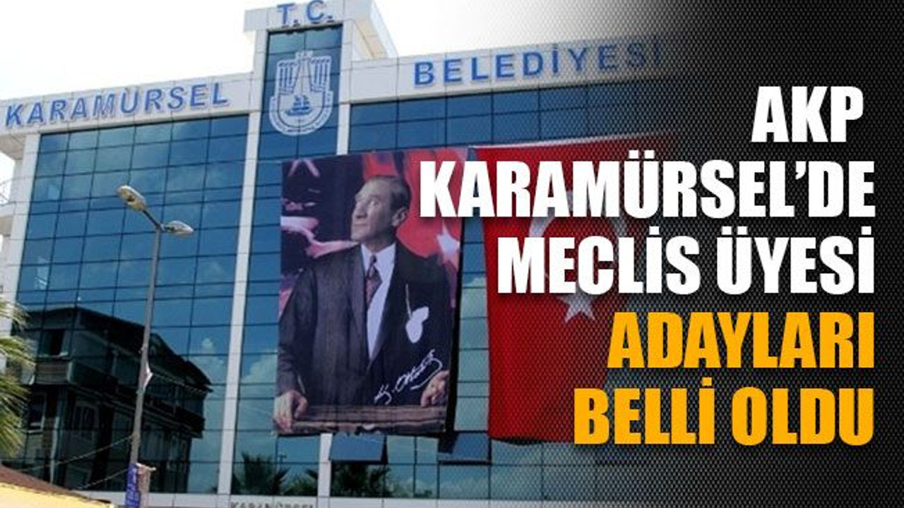 AKP Karamürsel’de meclis üyesi adayları belli oldu